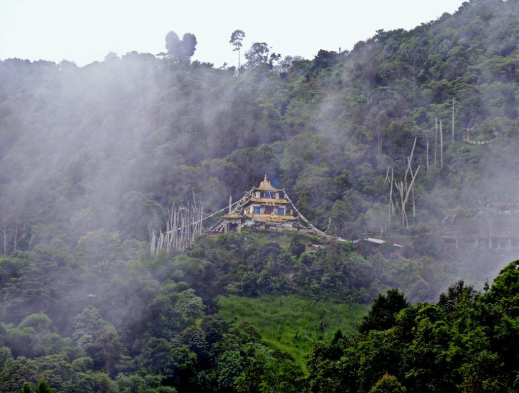 Buddhist Temple in Arunachal