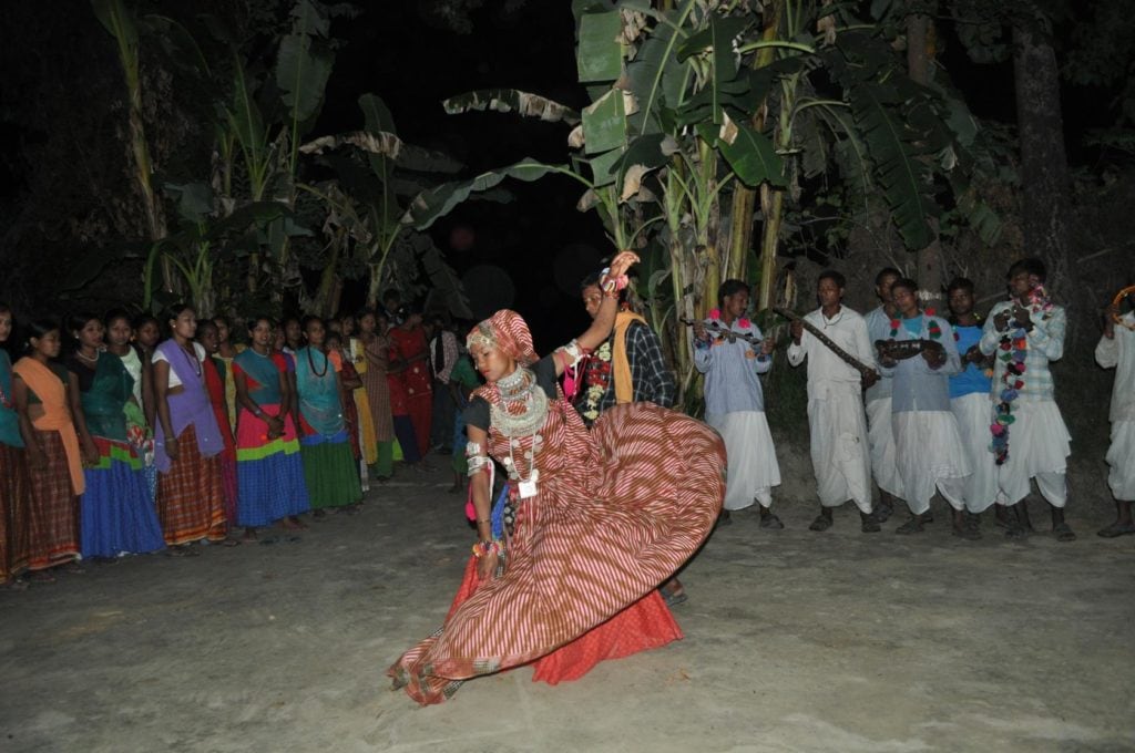 Dance au Parc National de Bardia, Népal