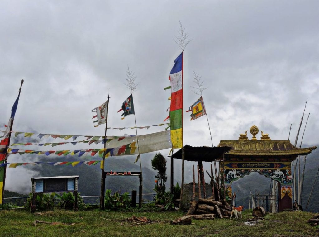 Drapeaux en Arunachal