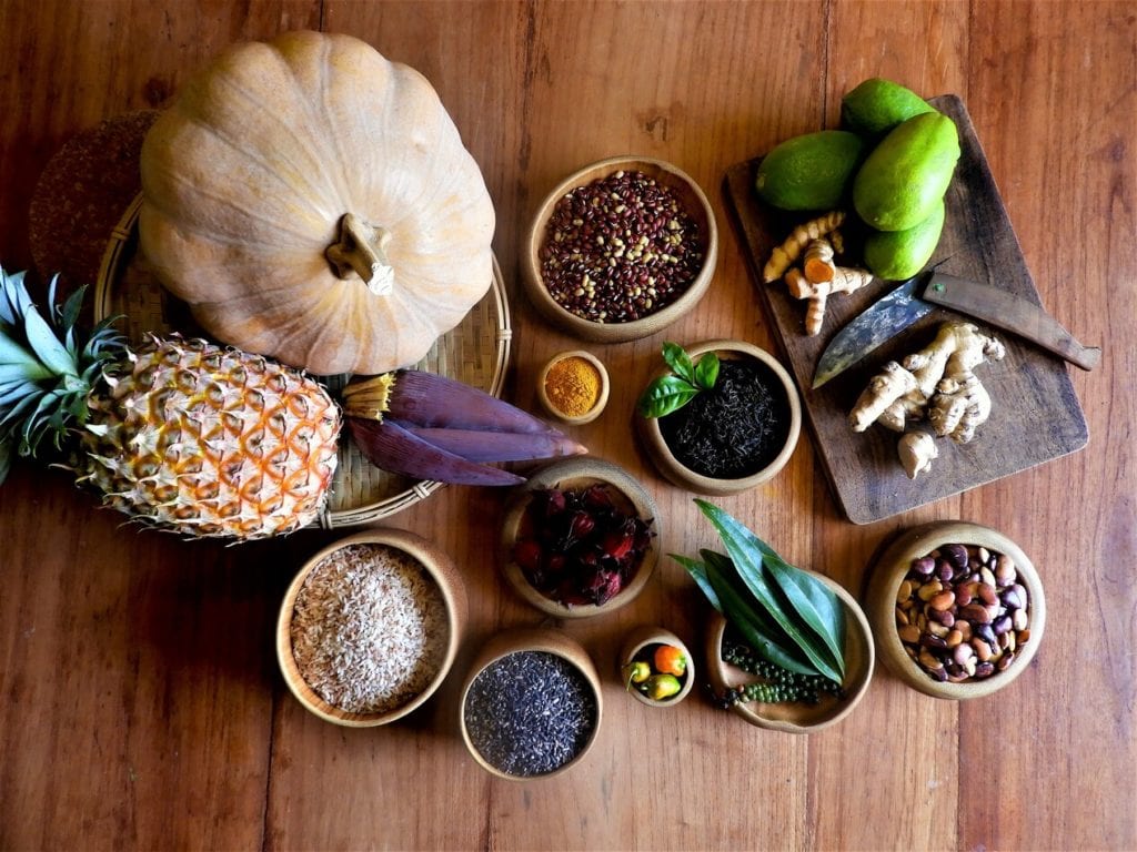 Légumes du marché au Meghalaya